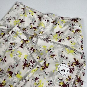 Adidas‎ Stella Mcartney Bike Shorts Women's Size Small Floral Athleisure